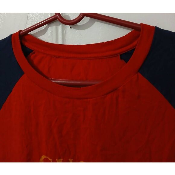 Gucci mens MODERN FUTURE red blue graphic tshirt short sleeve - Picture 3 of 9